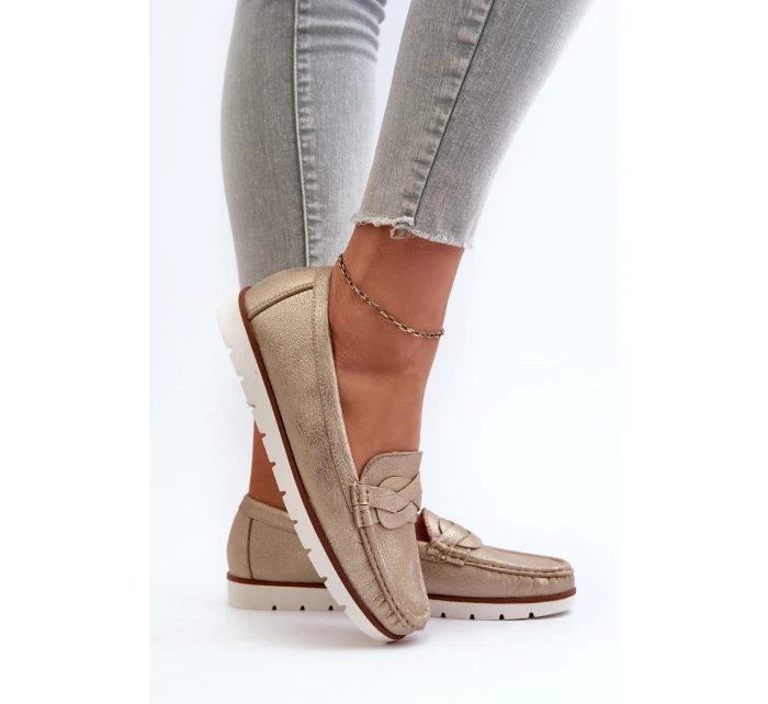 Dámské Mokasíny Z Zlaté model 21661247 - EVENTO Dámské Mokasíny Z Zlaté model 21661247 - EVENTO