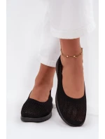 Dámské Síťované Baletky  Černé model 21707170 - Boto