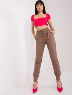 Spodnie LK SP brązowy model 18650644 - FPrice