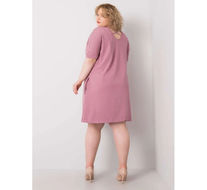 Šaty RV SK 6639.02X tmavě růžová