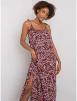 Šaty na SK 1571.36P kaštanová Šaty na SK 1571.36P kaštanová