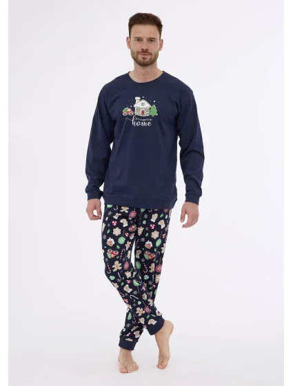 Pánské pyžamo model 20567964 Home dł/r S2XL - Cornette
