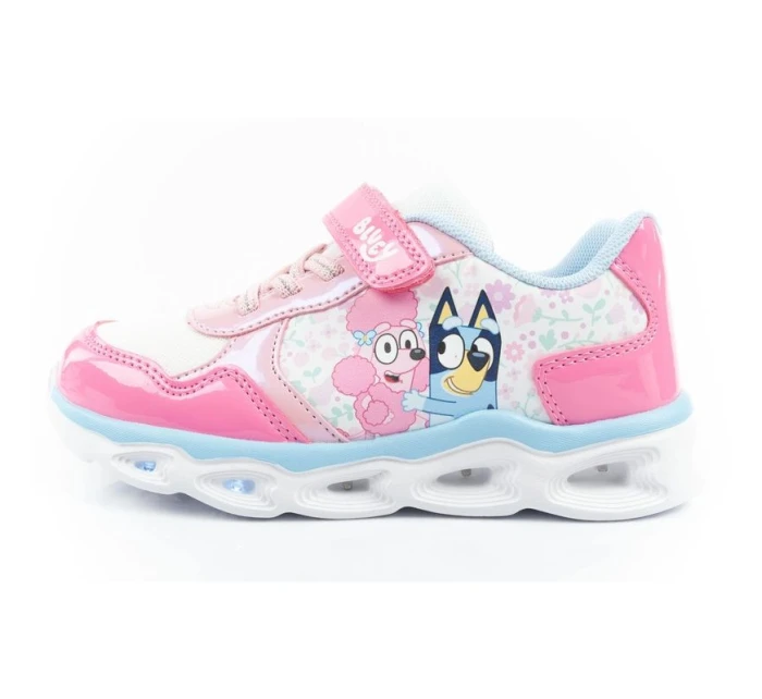 model 21736617 dětské sportovní tenisky lehké na suchý zip LED - Leomil