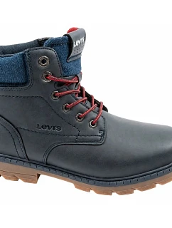 Dětské kotníkové boty Levis Forrest Nova v tmavě modré barvě