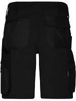 JN Pracovní elastické bermudy "Slim 02. black/black model 22532201 - Daiber JN Pracovní elastické bermudy "Slim 02. black/black model 22532201 - Daiber