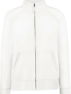 Fruit of the Loom Premium Lady-Fit Sweat Jacket Dámská mikina 16.2116 white