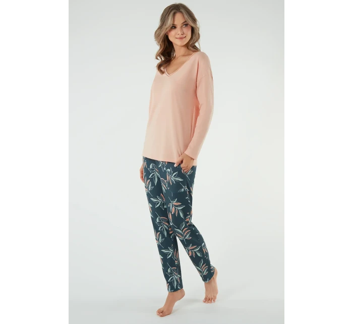 Italian Fashion Julietta long length sp. barva:lososová/potisk Italian Fashion Julietta long length sp. barva:lososová/potisk