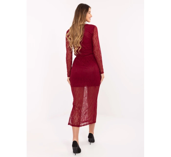 Sukně MI SD 122436.60 bordó Sukně MI SD 122436.60 bordó