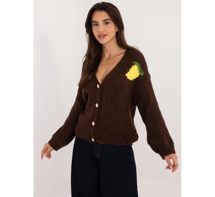 Jumper MI SW 2108.92 hnědý Jumper MI SW 2108.92 hnědý