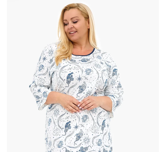 model 21232549 Ingrid 3/4 3XL5XL dámské tričko - Cornette