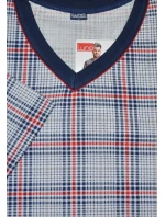 Pánské pyžamo Luna 793 M-2XL kr/r Pánské pyžamo Luna 793 M-2XL kr/r