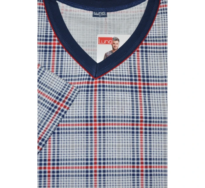 Pánské pyžamo Luna 793 M-2XL kr/r Pánské pyžamo Luna 793 M-2XL kr/r