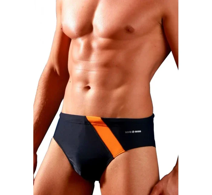 Pánské plavkové slipy model 18432757 M2XL - Sesto Senso Pánské plavkové slipy model 18432757 M2XL - Sesto Senso