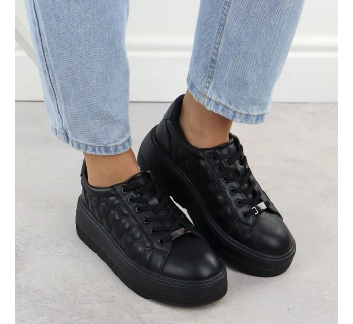 W  polobotky na platformě dámské model 21305460 - FILIPPO