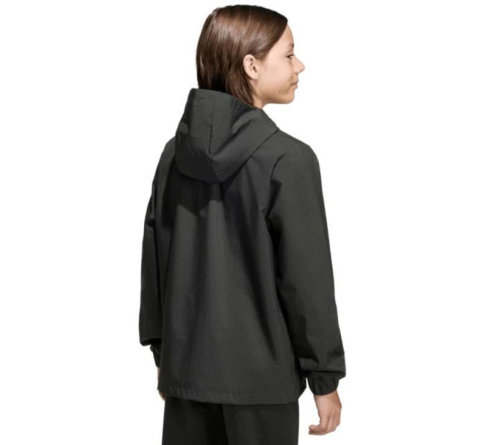 Dětská bunda adidas Entrada 26 All Weather černá JZ9104 Dětská bunda adidas Entrada 26 All Weather černá JZ9104