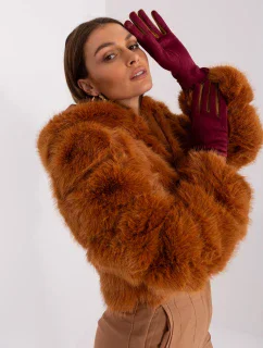 Rukavice AT RK 238601.25P kaštanová