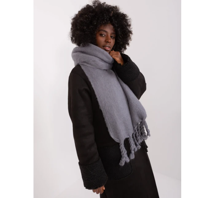 Szalik AT SZ model 19341621 ciemny szary - FPrice