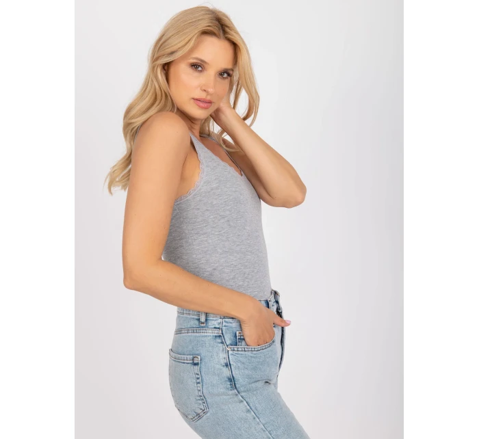 Dámský top BR TP 8104 šedý