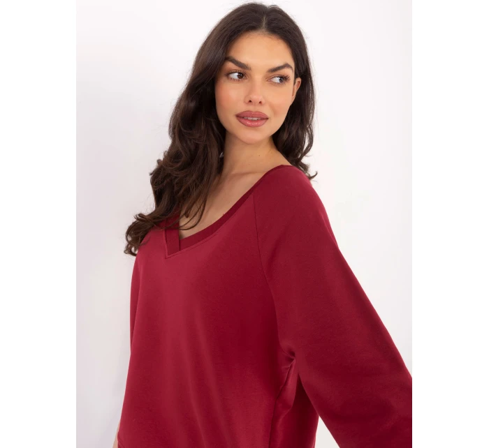 Mikina RV BL 5676.09 maroon Mikina RV BL 5676.09 maroon