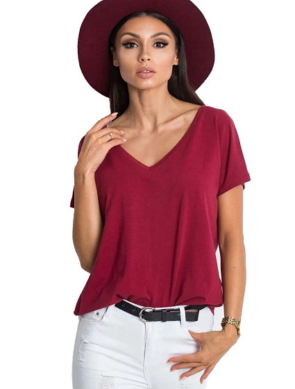 Tričko RV TS model 14829980 kaštanová - FPrice