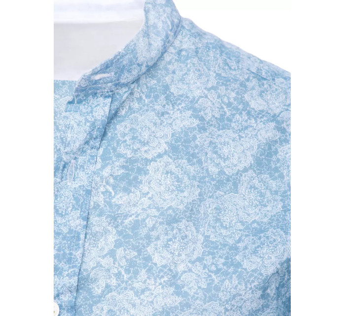 Dstreet DX2305 pánská modrá košile
