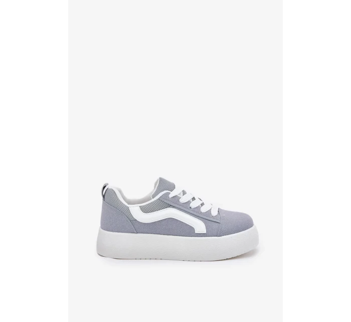 Dámské tenisky na platformě – modré Tellnira Dámské tenisky na platformě – modré Tellnira