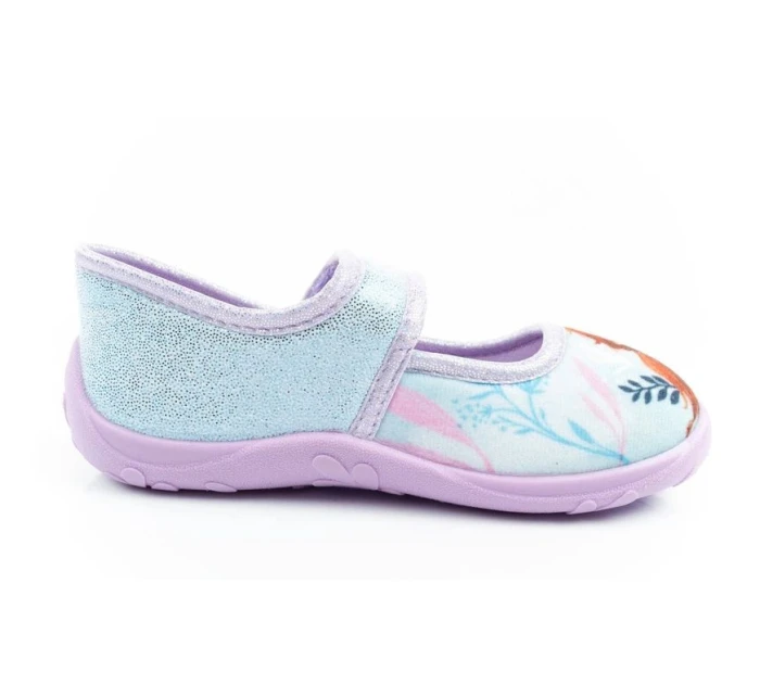 Dívčí dětská obuv baleríny FZ003043 Mix barev s potiskem - Leomil FROZEN