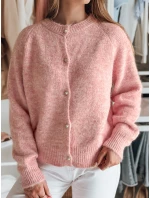 Dámský oversize svetr růžový Dstreet model 21988249 - FashionStreet