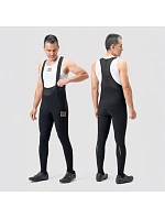 model 22114181 dlouhé fleecové cyklistické kalhoty se šlemi Velikost M černé - Rockbros