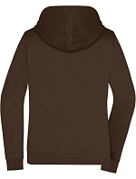 JN 755 Dámská mikina s kapucí model 22489428 brown - Daiber JN 755 Dámská mikina s kapucí model 22489428 brown - Daiber