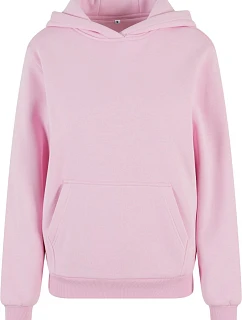 BY 289 Dámská oversize mikina s kapucí "Fluffy" model 22451629 soft pink - Build your Brand