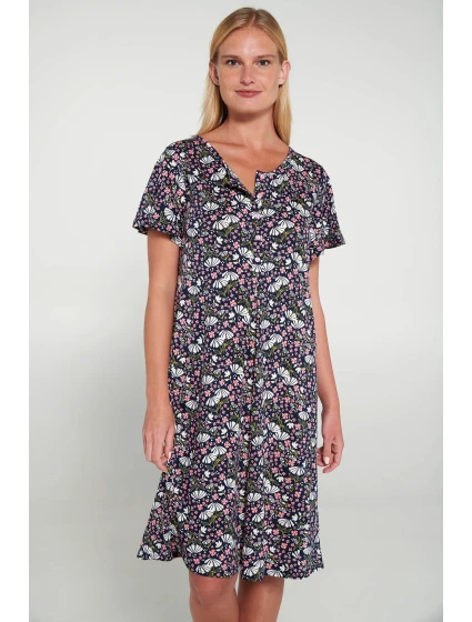 Noční košile s knoflíkovou légou model 19696393 - Vamp