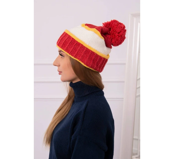 Dámská čepice Kinga K297 model 18751279 - K-Fashion Dámská čepice Kinga K297 model 18751279 - K-Fashion