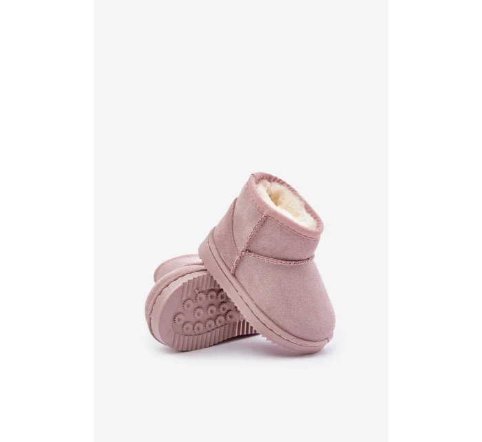 Dětské Zateplené Sněhule Růžové Gooby Dětské Zateplené Sněhule Růžové Gooby