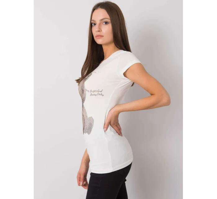 Tričko EM TS ES 21 531.14 ecru