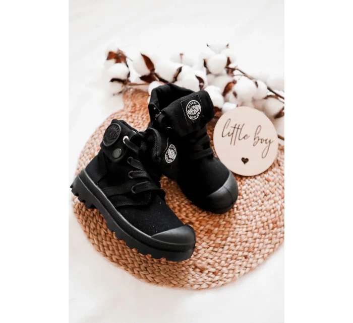 Dětské vysoké tenisky Černe Tobby Dětské vysoké tenisky Černe Tobby