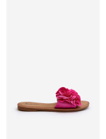 Dámské pantofle s květinami Fuchsia Eelfan