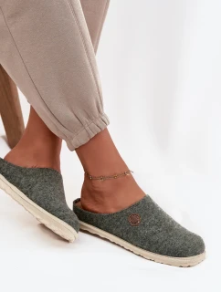 Dámské domácí pantofle Inblu – zelené