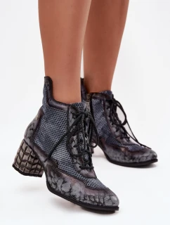 Boty na podpatku  model 219582 Step in style