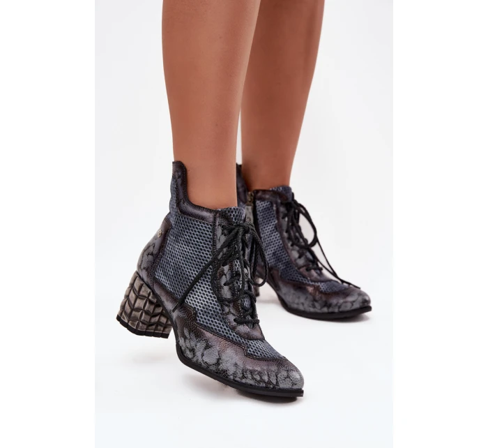 Boty na podpatku  model 219582 Step in style