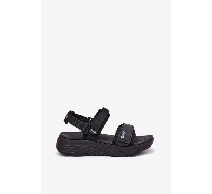 Sportovní Sandály Dámské Na Platformě Big Star model 21693778 Černé - Big Star Shoes Sportovní Sandály Dámské Na Platformě Big Star model 21693778 Černé - Big Star Shoes