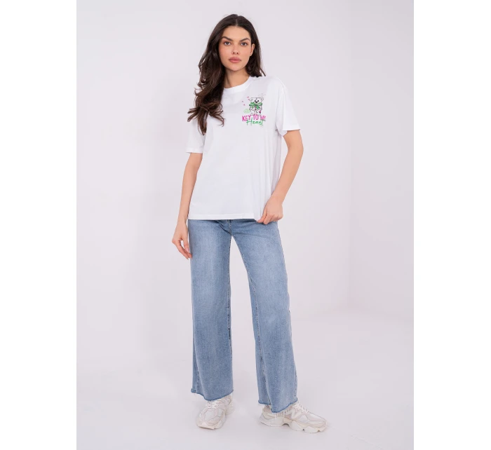 T shirt model 21821326 biały - FPrice