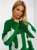 Dámský svetr LC SW  zelená  model 18132668 - FPrice