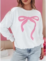 Dámská oversize mikina bílá Dstreet model 21985686 - FashionStreet