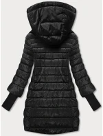 Černá dámská bunda s stahovacími lemy model 21402434 - MINORITY