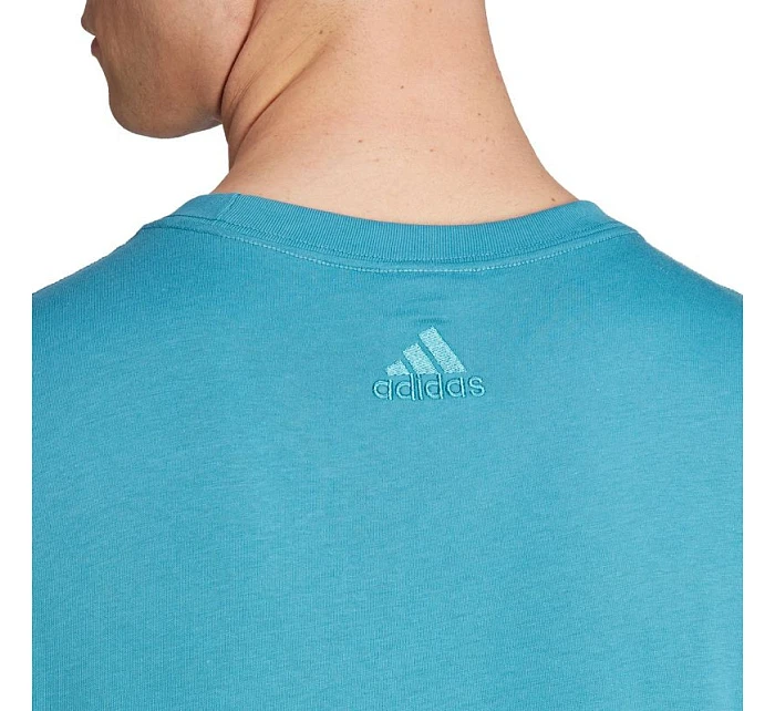 Tričko adidas Essentials Single Jersey Linear s vyšitým logem M IJ8655 Tričko adidas Essentials Single Jersey Linear s vyšitým logem M IJ8655