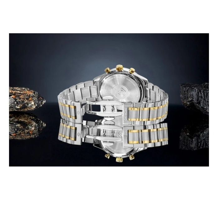 Pánské hodinky Giewont Chronograph Sapphire Green GW6310-B6