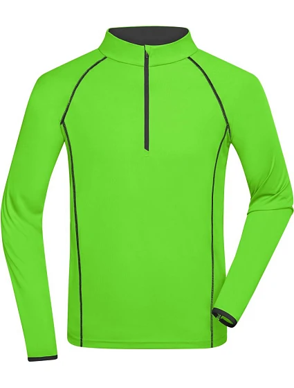 Daiber JN 498 Pánské funkční tričko s dlouhým rukávem 02.0498 bright green/black Daiber JN 498 Pánské funkční tričko s dlouhým rukávem 02.0498 bright green/black