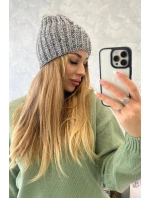 Veselá fleecová čepice model 18750213 - K-Fashion Veselá fleecová čepice model 18750213 - K-Fashion