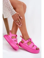 Dámské Sandály Na Platformě Fuchsie Nitavelia Dámské Sandály Na Platformě Fuchsie Nitavelia